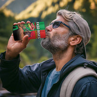 Ibrahim Traore 4 in 1 Can Cooler Tumbler Faso Rises Our Soil Our Rules