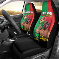 Ibrahim Traore Car Seat Cover Faso Rises Our Soil Our Rules