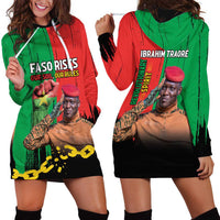 Ibrahim Traore Hoodie Dress Faso Rises Our Soil Our Rules