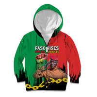 Ibrahim Traore Kid Hoodie Faso Rises Our Soil Our Rules