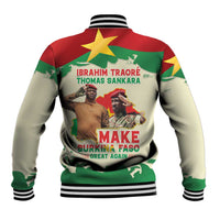 Ibrahim Traore Thomas Sankara Baseball Jacket Make Burkina Faso Great Again