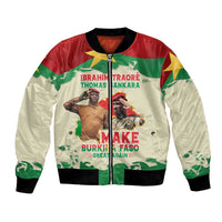 Ibrahim Traore Thomas Sankara Bomber Jacket Make Burkina Faso Great Again