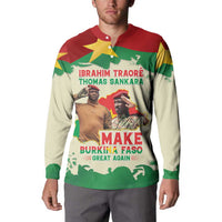 Ibrahim Traore Thomas Sankara Button Sweatshirt Make Burkina Faso Great Again