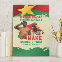 Ibrahim Traore Thomas Sankara Canvas Wall Art Make Burkina Faso Great Again