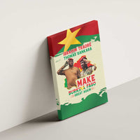 Ibrahim Traore Thomas Sankara Canvas Wall Art Make Burkina Faso Great Again