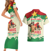 Ibrahim Traore Thomas Sankara Couples Matching Short Sleeve Bodycon Dress and Hawaiian Shirt Make Burkina Faso Great Again