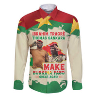 Ibrahim Traore Thomas Sankara Family Matching Tank Maxi Dress and Hawaiian Shirt Make Burkina Faso Great Again