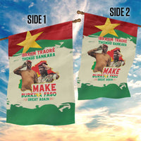 Ibrahim Traore Thomas Sankara Garden Flag Make Burkina Faso Great Again