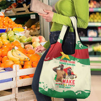 Ibrahim Traore Thomas Sankara Grocery Bag Make Burkina Faso Great Again