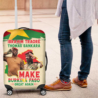Ibrahim Traore Thomas Sankara Luggage Cover Make Burkina Faso Great Again