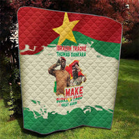 Ibrahim Traore Thomas Sankara Quilt Make Burkina Faso Great Again
