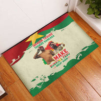 Ibrahim Traore Thomas Sankara Rubber Doormat Make Burkina Faso Great Again