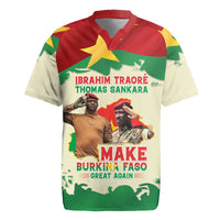 Ibrahim Traore Thomas Sankara Rugby Jersey Make Burkina Faso Great Again