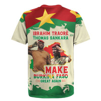 Ibrahim Traore Thomas Sankara Rugby Jersey Make Burkina Faso Great Again