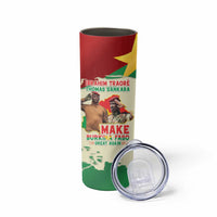 Ibrahim Traore Thomas Sankara Skinny Tumbler Make Burkina Faso Great Again