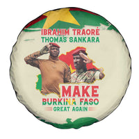 Ibrahim Traore Thomas Sankara Spare Tire Cover Make Burkina Faso Great Again
