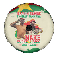 Ibrahim Traore Thomas Sankara Spare Tire Cover Make Burkina Faso Great Again