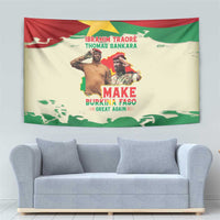 Ibrahim Traore Thomas Sankara Tapestry Make Burkina Faso Great Again