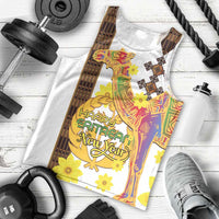 Happy Eritrea New Year Men Tank Top Adey Abeba Flower With Habesha Tilet Pattern - Wonder Print Shop
