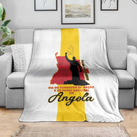 Angola National Heroes Day Blanket Agostinho Neto With Map - Wonder Print Shop