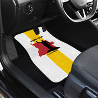 Angola National Heroes Day Car Mats Agostinho Neto With Map - Wonder Print Shop