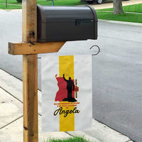Angola National Heroes Day Garden Flag Agostinho Neto With Map - Wonder Print Shop