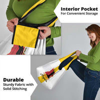 Angola National Heroes Day Grocery Bag Agostinho Neto With Map - Wonder Print Shop