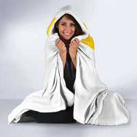 Angola National Heroes Day Hooded Blanket Agostinho Neto With Map - Wonder Print Shop