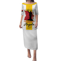 Personalized Angola National Heroes Day Puletasi Agostinho Neto With Map - Wonder Print Shop