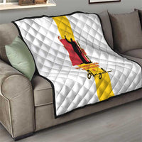 Angola National Heroes Day Quilt Agostinho Neto With Map - Wonder Print Shop