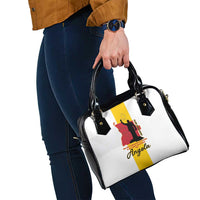 Angola National Heroes Day Shoulder Handbag Agostinho Neto With Map - Wonder Print Shop