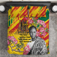 Personalized Ghana Kwame Nkrumah Memorial Day Bedding Set With Mausoleum - Wonder Print Shop
