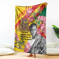 Personalized Ghana Kwame Nkrumah Memorial Day Blanket With Mausoleum - Wonder Print Shop
