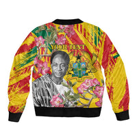 Personalized Ghana Kwame Nkrumah Memorial Day Bomber Jacket With Mausoleum - Wonder Print Shop