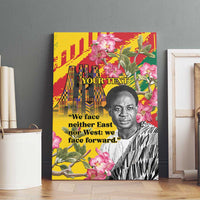 Personalized Ghana Kwame Nkrumah Memorial Day Canvas Wall Art With Mausoleum - Wonder Print Shop