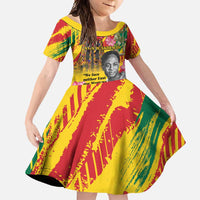 Personalized Ghana Kwame Nkrumah Memorial Day Family Matching Off Shoulder Maxi Dress and Hawaiian Shirt With Mausoleum - Wonder Print Shop