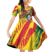 Personalized Ghana Kwame Nkrumah Memorial Day Family Matching Off Shoulder Short Dress and Hawaiian Shirt With Mausoleum - Wonder Print Shop