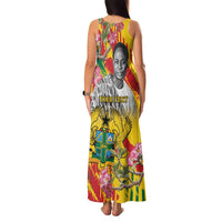 Personalized Ghana Kwame Nkrumah Memorial Day Family Matching Tank Maxi Dress and Hawaiian Shirt With Mausoleum - Wonder Print Shop