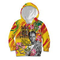 Personalized Ghana Kwame Nkrumah Memorial Day Kid Hoodie With Mausoleum - Wonder Print Shop
