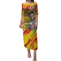 Personalized Ghana Kwame Nkrumah Memorial Day Puletasi With Mausoleum - Wonder Print Shop