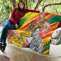 Personalized Ghana Kwame Nkrumah Memorial Day Quilt With Mausoleum - Wonder Print Shop