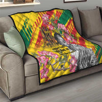 Personalized Ghana Kwame Nkrumah Memorial Day Quilt With Mausoleum - Wonder Print Shop