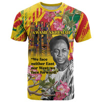 Personalized Ghana Kwame Nkrumah Memorial Day T Shirt With Mausoleum - Wonder Print Shop