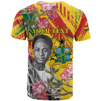 Personalized Ghana Kwame Nkrumah Memorial Day T Shirt With Mausoleum - Wonder Print Shop