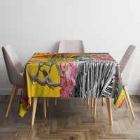 Personalized Ghana Kwame Nkrumah Memorial Day Tablecloth With Mausoleum - Wonder Print Shop