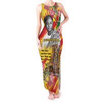 Personalized Ghana Kwame Nkrumah Memorial Day Tank Maxi Dress With Mausoleum - Wonder Print Shop