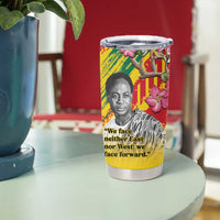 Personalized Ghana Kwame Nkrumah Memorial Day Tumbler Cup With Mausoleum - Wonder Print Shop