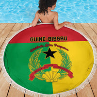 Guinea-Bissau Beach Blanket Coat Of Arms Flag Style - Wonder Print Shop