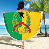 Guinea-Bissau Beach Blanket Coat Of Arms Flag Style - Wonder Print Shop