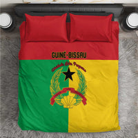 Guinea-Bissau Bedding Set Coat Of Arms Flag Style - Wonder Print Shop